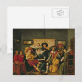 A Musical Party, c.1625 Uitnodiging Briefkaart (Voorkant / Achterkant)