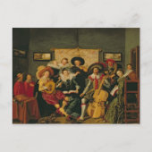 A Musical Party, c.1625 Uitnodiging Briefkaart (Voorkant)