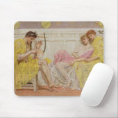 A Musicus, c.1867 (olie op canvas) Muismat (Met muis)