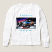 A mustng make a race (Achterkant)