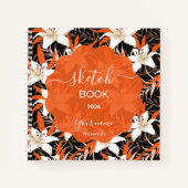 A mysterious and captivating tropical Sketch Book! Notitieboek (Voorkant)