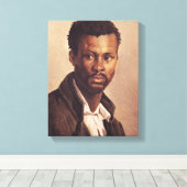 A Negro, 1823-24 Canvas Afdruk (Insitu (Houten vloer))