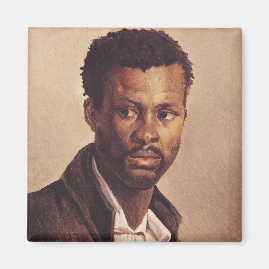 A Negro, 1823-24 Magneet (Voorkant)
