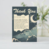 A New Adventure Thank You Bedankkaart (Staand voorkant)