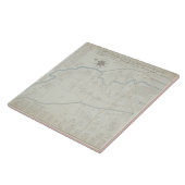 A New and Correct Map of Hackney Marsh, 1745 (lith Tegeltje (Zijkant)