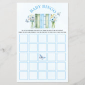 A New Chapter baby boy shower bingo game Flyer (Voorkant)