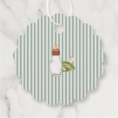 A New Chapter Baby Shower Bedankjes Labels (Achterkant)