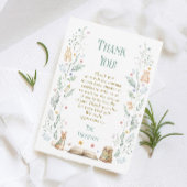 A New Chapter Baby Shower Bedankkaart