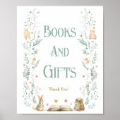 A New Chapter Baby Shower Books and Gifts Poster (Voorkant)