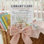 A New Chapter Baby Shower Kaart