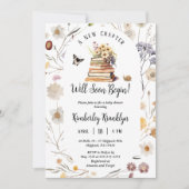 A New Chapter Baby Shower Storybook Wildflower Kaart (Voorkant)