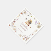 A New Chapter Baby Shower Storybook Wildflower Servet (Hoek)