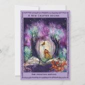 A New Chapter begins Baby Prediction Game Card Kaart (Achterkant)