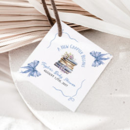 A New Chapter Begins Baby Shower  Bedankjes Labels