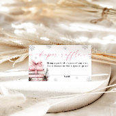 A New Chapter Begins Baby Shower, Diaper Raffle Informatiekaartje