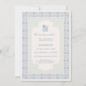 A New Chapter Begins Baby Shower Invitation Bedankkaart (Achterkant)