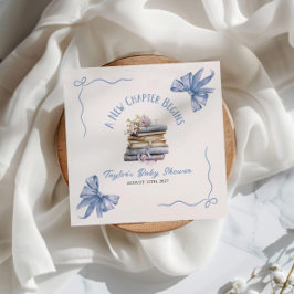 A New Chapter Begins Baby Shower  Servet