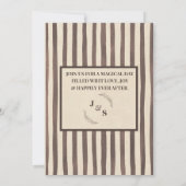 A New Chapter Begins Book Lover Bridal Shower Inv Kaart (Achterkant)