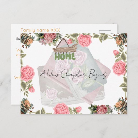 A New Chapter Begins Briefkaart (Voorkant / Achterkant)