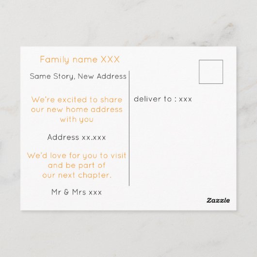 A New Chapter Begins Briefkaart (Achterkant)