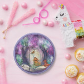  A New Chapter Begins I Storybook Baby shower Papieren Bordje (Feest)