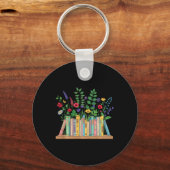 A New Chapter Begins Retirement Teacher Floral Wom Sleutelhanger (Voorkant)