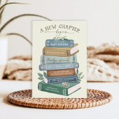 A New Chapter Begins: Storybook Baby Shower Kaart