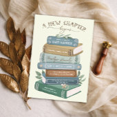 A New Chapter Begins: Storybook Baby Shower Kaart