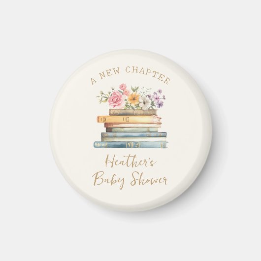 A New Chapter Boeken Baby Borrel Magneet (Voorkant)