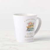 A New Chapter Boeken Bruidsfeest Latte Mok (Rechterhoek)