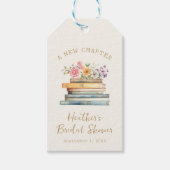 A New Chapter Books Bruidsfeest Cadeaulabel (Voorkant)