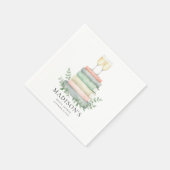 A New Chapter Books Prosecco Bruiloftsfeest Servet (Hoek)