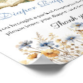 A New chapter will soon Begin Books Diaper Raffle Poster (Hoek)