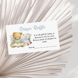 A New Chapter will soon Begin Diaper Raffle Informatiekaartje