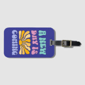 A New Day is Coming Bagagelabel (Voorkant (horizontaal))