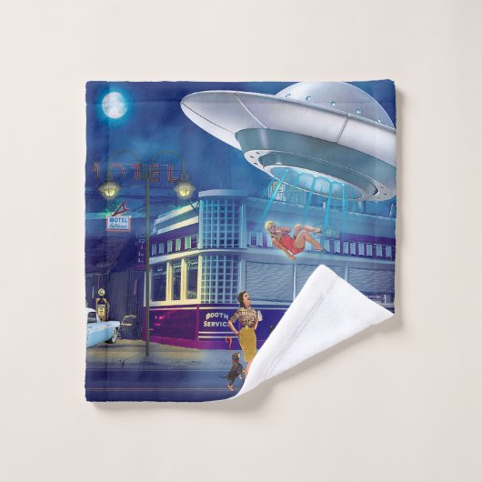 A New Flight Attendant Bad Handdoek (Wasdoekje)