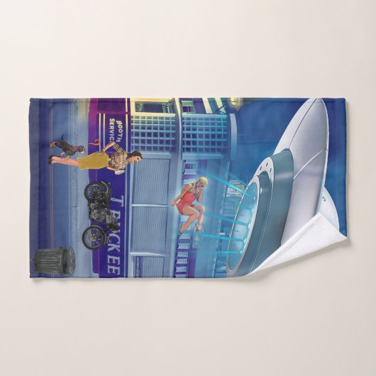 A New Flight Attendant Bad Handdoek (Handdoek)