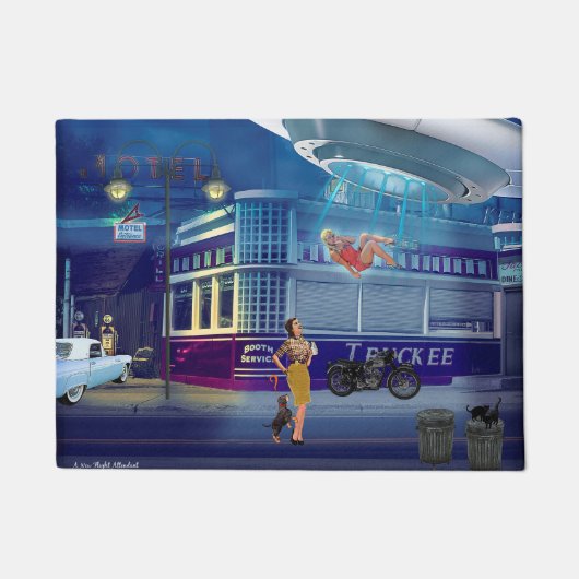A New Flight Attendant Deurmat (Voorkant)