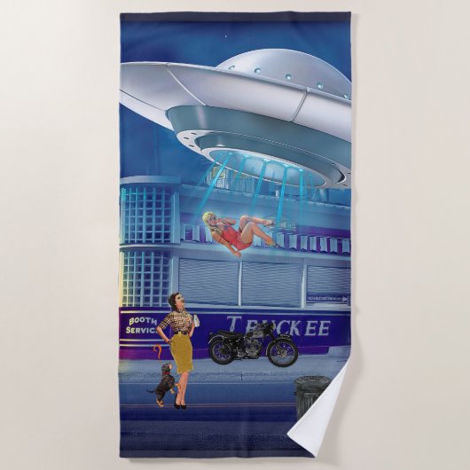 A New Flight Attendant Strandlaken (Voorkant)