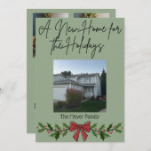 A New Home for The Holidays Feestdagenkaart (Voorkant / Achterkant)