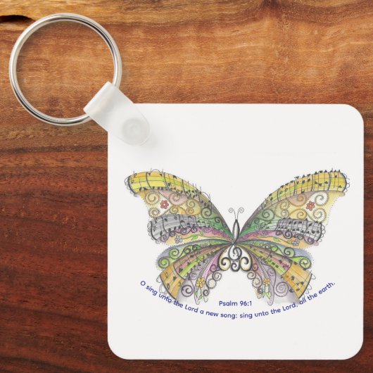 A New Song Sleutelhanger (Voorkant)