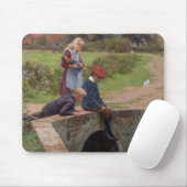 A Nibble, 1914 (olie op het paneel) Muismat (Met muis)