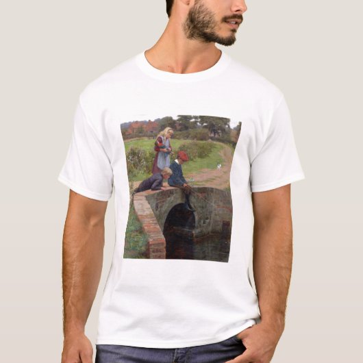 A Nibble, 1914 (olie op het paneel) T-shirt (Voorkant)