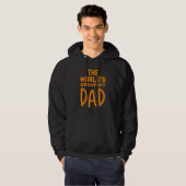 A Nice Father's Day Gift. World's Great Dad! Hoodie (Voorkant volledig)
