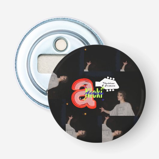 A. NiCKi Button Flesopener (Voorkant)