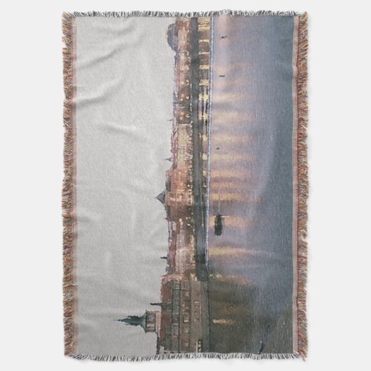 A Night in Prague Deken (Voorkant Verticaal)