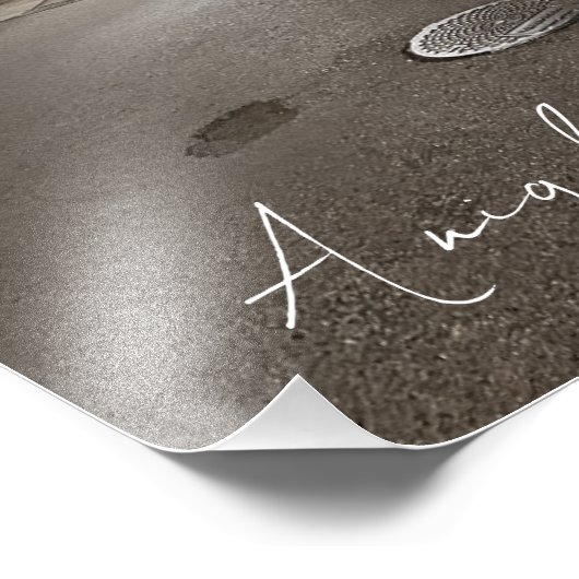 A night in Vicenza Foto Afdruk (Hoek)