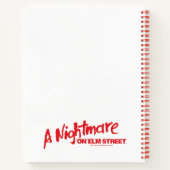 A Nightmare on Elm Street | Asiel Springwood Notitieboek (Achterkant)