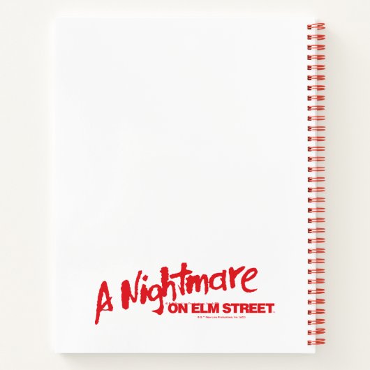 A Nightmare on Elm Street | Asiel Springwood Notitieboek (Achterkant)