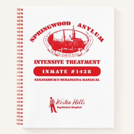 A Nightmare on Elm Street | Asiel Springwood Notitieboek (Voorkant)